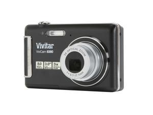 Vivitar Vivicam 8380 Black 8.0 MP Digital Camera