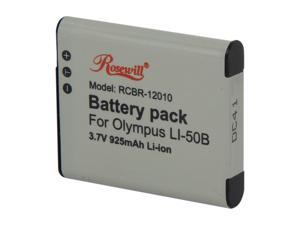 Rosewill RCBR-12010 925mAh Li-Ion Premium Battery Pack compatible with Olympus SZ-10, SZ-12, SZ-15, SZ-20, SZ-30MR, SZ31MR iHS, TG-610, TG-630 iHS, TG-810, TG-820, TG-830 his, XZ-1, XZ-2 iHS, XZ-16 iH Rosewill RCBR-12010 925mAh Li-Ion Premium Battery Pack compatible with Olympus SZ-10, SZ-12, SZ-15, SZ-20, SZ-30MR, SZ31MR iHS, TG-610, TG-630 iHS, TG-810, TG-820, TG-830 his, XZ-1, XZ-2 iHS, XZ-16 iH
