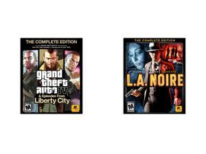 GTA IV Complete + GTA LA Noire Complete GTA IV Complete + GTA LA Noire Complete