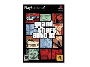 Grand Theft Auto 3 Playstation 2 Game Rockstar Gaming