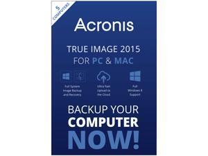 Acronis True Image 2015 For PC & Mac - 5 Devices Acronis True Image 2015 For PC & Mac - 5 Devices