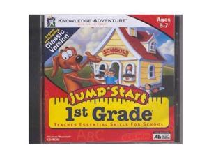 Knowledge Adventure Jumpstart 1st Grade Jewel Case Value Line