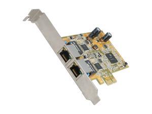 StarTech ST1000SPEXDP Dual Port Gigabit Network Server Adapter NIC Card 2 Port StarTech ST1000SPEXDP Dual Port Gigabit Network Server Adapter NIC Card 2 Port