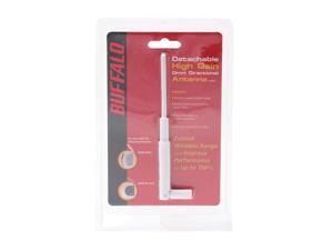 BUFFALO WLE-AT-NDRHW 4 dBi Detachable High Gain Omni Antenna BUFFALO WLE-AT-NDRHW 4 dBi Detachable High Gain Omni Antenna