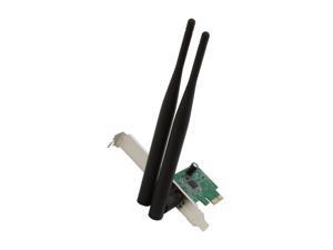 Rosewill RNX-N250PCe - Wireless N300 Wi-Fi Adapter - IEEE 802.11 b/g/n, Up to 300 Mbps (2.4 GHz) Data Rates, PCI E Interface