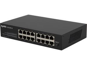 ZyXEL GS1100-16 Unmanaged 16 Port Unmanaged Gigabit Rackmount Switch