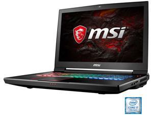 MSI GT73VR TITAN SLI 4K-423 Gaming Laptop Intel Core i7 7th Gen 7820HK (2.90 GHz) 32 GB Memory 1 TB HDD 512 GB SSD NVIDIA GeForce GTX 1070 SLI 16 GB GDDR5 (8 GB each) 17.3" 4K/UHD Windows 10 Home MSI GT73VR TITAN SLI 4K-423 Gaming Laptop Intel Core i7 7th Gen 7820HK (2.90 GHz) 32 GB Memory 1 TB HDD 512 GB SSD NVIDIA GeForce GTX 1070 SLI 16 GB GDDR5 (8 GB each) 17.3" 4K/UHD Windows 10 Home