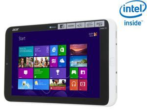 Acer Iconia Tab W Series W3-810-1600 Intel Atom 2GB DDR2 Memory 32 GB 8.1" Touchscreen Tablet Windows 8 Acer Iconia Tab W Series W3-810-1600 Intel Atom 2GB DDR2 Memory 32 GB 8.1" Touchscreen Tablet Windows 8