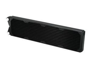 Swiftech MCR420-QP Quadruple 120mm radiator, Black, with mounting screws
