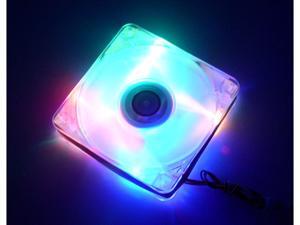 AeroCool AeroFlow-4CB Orange/Blue/Yellow/Green Color LED LED Case Fan