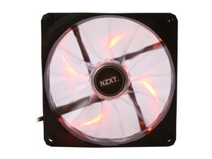 NZXT Air Flow Series RF-FZ140-O1 140mm Orange LED Case Fan NZXT Air Flow Series RF-FZ140-O1 140mm Orange LED Case Fan