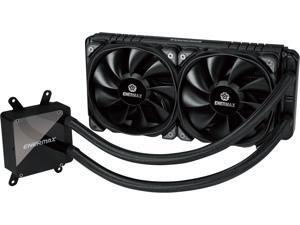 Enermax Liqtech TR4 240 AIO Liquid CPU Cooler, Support 500W+TDP and Overclocking, AMD Socket TR4 Ready, ELC-LTTR240-TBP Enermax Liqtech TR4 240 AIO Liquid CPU Cooler, Support 500W+TDP and Overclocking, AMD Socket TR4 Ready, ELC-LTTR240-TBP