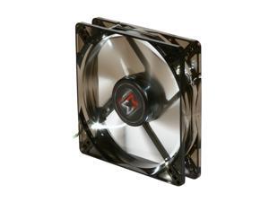 XIGMATEK FCB (Fluid Circulative Bearing) Cooling System XLF XLF-F1255 120mm Power Management White LED Black Case Fan PSU Molex Adapter/extender included