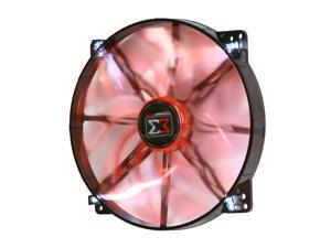 XIGMATEK FCB (Fluid Circulative Bearing) Cooling System XLF XLF-F1703 170mm LED Orange Case Fan PSU Molex Adapter/extender included