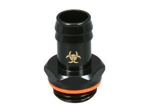 Enzotech BHF-G1/4-38 ID 3/8" Thread G1/4", Matt Black Enzotech BHF-G1/4-38 ID 3/8" Thread G1/4", Matt Black