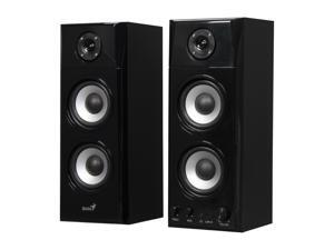 Genius SP-HF1800A 50 W 2.0 Three-way Hi-Fi Wood Speakers Genius SP-HF1800A 50 W 2.0 Three-way Hi-Fi Wood Speakers