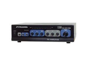 Pyramid PA205 120 Watt Microphone PA Amplifier w/70V Output Pyramid PA205 120 Watt Microphone PA Amplifier w/70V Output