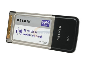 BELKIN F5D8013 N Wireless Notebook Card