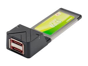 SYBA 2-port eSATA II, 34mm ExpressCard, SY-EXP40024 SYBA 2-port eSATA II, 34mm ExpressCard, SY-EXP40024
