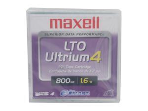 maxell 183906 800/1600GB LTO Ultrium 4 Tape Zip Media 1 Pack maxell 183906 800/1600GB LTO Ultrium 4 Tape Zip Media 1 Pack