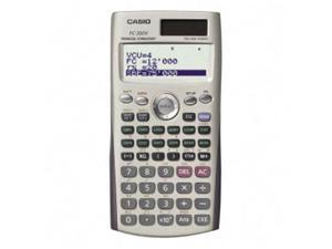 Casio FC200V Financial Calculator - 12 Digit(s) - Dot Matrix - Battery/Solar Powered - 3.2" x 6.3" x 0.4" - Silver - 1 Each Casio FC200V Financial Calculator - 12 Digit(s) - Dot Matrix - Battery/Solar Powered - 3.2" x 6.3" x 0.4" - Silver - 1 Each