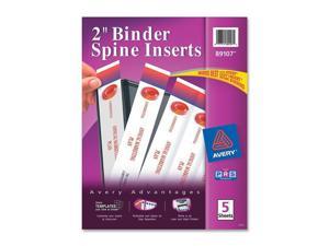 Binder Spine Insert