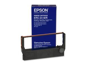 EPSON ERC-23BR Black / Red Fabric Ribbon EPSON ERC-23BR Black / Red Fabric Ribbon