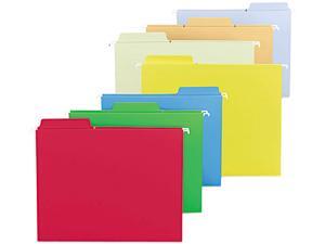 Smead 64053 FasTab Hanging File Folders, Letter, Assorted Primary, 18/Box Smead 64053 FasTab Hanging File Folders, Letter, Assorted Primary, 18/Box