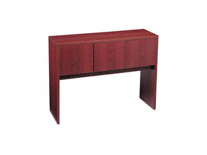 10500 Stack-On Storage For Return, 48w x 14-5/8d x 37-1/8h, Mahogany
