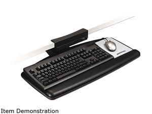 3M AKT65LE Tool-Free Install Keyboard Tray, 25-1/2 x 11-1/2, Black 3M AKT65LE Tool-Free Install Keyboard Tray, 25-1/2 x 11-1/2, Black