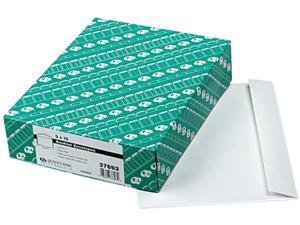 Quality Park 37693 Open Side Booklet Envelope, Contemporary, 12 x 9, White, 100/Box Quality Park 37693 Open Side Booklet Envelope, Contemporary, 12 x 9, White, 100/Box