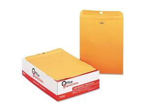 Office Impressions Kraft Clasp Envelopes, 10 x 13, 28lb, Brown Kraft, 100/Box Office Impressions Kraft Clasp Envelopes, 10 x 13, 28lb, Brown Kraft, 100/Box