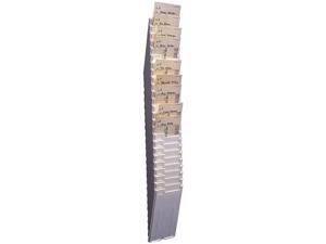 Acroprint 25-Pocket Expanding Time Card Rack, Plastic, Black 81-0118-000