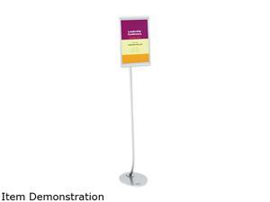 Quartet 7922 Designer Sign Stand, Steel, 11 x 17, Silver Quartet 7922 Designer Sign Stand, Steel, 11 x 17, Silver