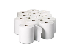 Georgia Pacific Signature 2-Ply Premium High-Capacity Roll Towels, 7.87" x 600', White,12/Carton
