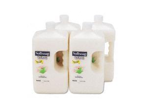 Softsoap Moisturizing Hand Soap w/Aloe, Liquid, 1 gal Refill Bottle, 4/Carton