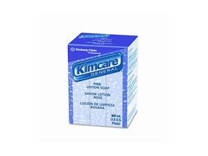 KIMBERLY-CLARK PROFESSIONAL* KIMCARE GENERAL Pink Lotion Soap, Peach, 800ml, Bag In Box