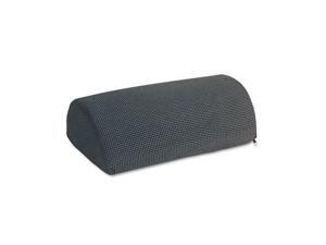 Safco Half-Cylinder Padded Foot Cushion, Black