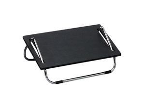 Safco Ergo-Comfort Adjustable Footrest, 18-1/2w x 11-1/2d x 8h, Black