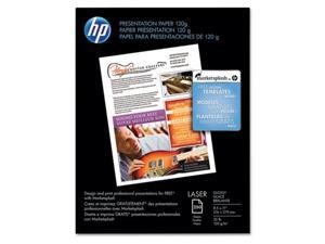 Hewlett-Packard CG988A Color Laser Presentation Paper, 97 Brightness, 32lb, 8-1/2 x 11, White, 250/Pack Hewlett-Packard CG988A Color Laser Presentation Paper, 97 Brightness, 32lb, 8-1/2 x 11, White, 250/Pack