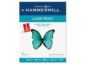 Hammermill 10768-1 Laser Print Office Paper, 3-Hole Punch, 98 Brightness, 24lb, Ltr, White, 500/Rm Hammermill 10768-1 Laser Print Office Paper, 3-Hole Punch, 98 Brightness, 24lb, Ltr, White, 500/Rm