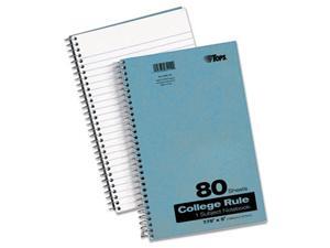 Tops 65119 Blue Kraft Notebook, College Rule, 5 x 7-3/4, White, 80 Sheets/Pad Tops 65119 Blue Kraft Notebook, College Rule, 5 x 7-3/4, White, 80 Sheets/Pad