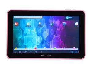 Visual Land ME-110-16GB-PNK Allwinner Cortex A8 16 GB 10.0" Touchscreen Tablet, Pink Android 4.0 (Ice Cream Sandwich) Visual Land ME-110-16GB-PNK Allwinner Cortex A8 16 GB 10.0" Touchscreen Tablet, Pink Android 4.0 (Ice Cream Sandwich)
