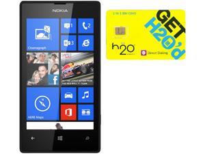 Nokia Lumia 520 RM-915 Black 8GB Windows 8 OS Phone + H2O $40 SIM Card Nokia Lumia 520 RM-915 Black 8GB Windows 8 OS Phone + H2O $40 SIM Card