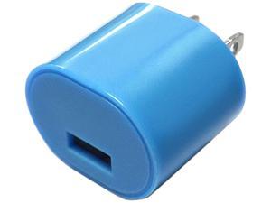 DigiPower - iEssentials - 1.0amp USB Wall Charger - Blue DigiPower - iEssentials - 1.0amp USB Wall Charger - Blue