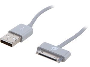 IOGEAR GUD01 Gray 3.3 ft. USB to 30-Pin cables IOGEAR GUD01 Gray 3.3 ft. USB to 30-Pin cables