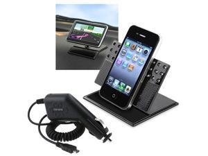 Insten For Samsung Infuse 4G Galaxy S Car Charger+Phone Holder Insten For Samsung Infuse 4G Galaxy S Car Charger+Phone Holder