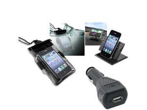 Insten Blk Waterproof Case + Charger + Holder For Motorola Droid Razr XT912 Maxx XT916 Insten Blk Waterproof Case + Charger + Holder For Motorola Droid Razr XT912 Maxx XT916