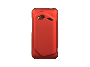 HTC Droid Incredible 4G LTE Red Crystal Rubberized Case