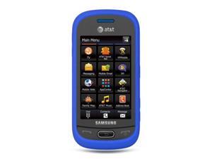 Samsung Eternity II/Samsung A597 Blue Silicone Skin